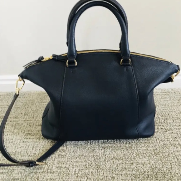 Authentic Tory Burch 'Medium Bombe T' Satchel - Picture 5 of 10